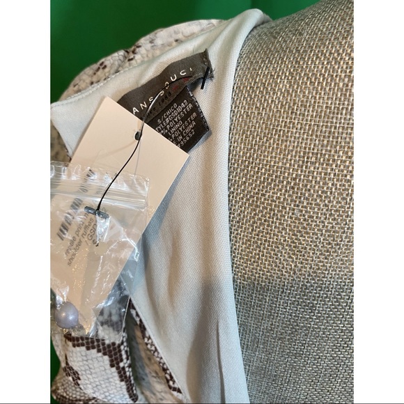 NWT Sans Souci Flutter Sleeve Maxi Dress - Picture 7 of 7